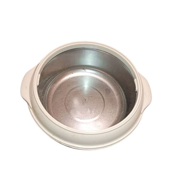 Vintage Pelicano 6" Insulated Metal Lined Food Storage Container (No Lid) - Picture 2 of 4